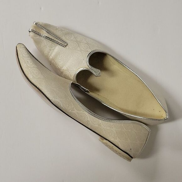 Inmonarch Traditional Indian Wedding Shoes Juti - Picture 2 of 4